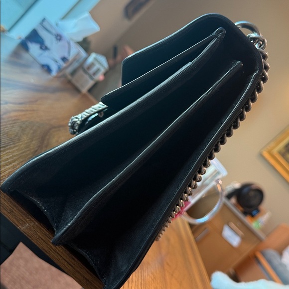 Gucci Dionysius Black Suede Designer Shoulder Bag - Picture 4 of 7